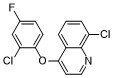 8-Chloro-4-(2-chloro-4-fluorophenoxy)quinoline 124495-31-4